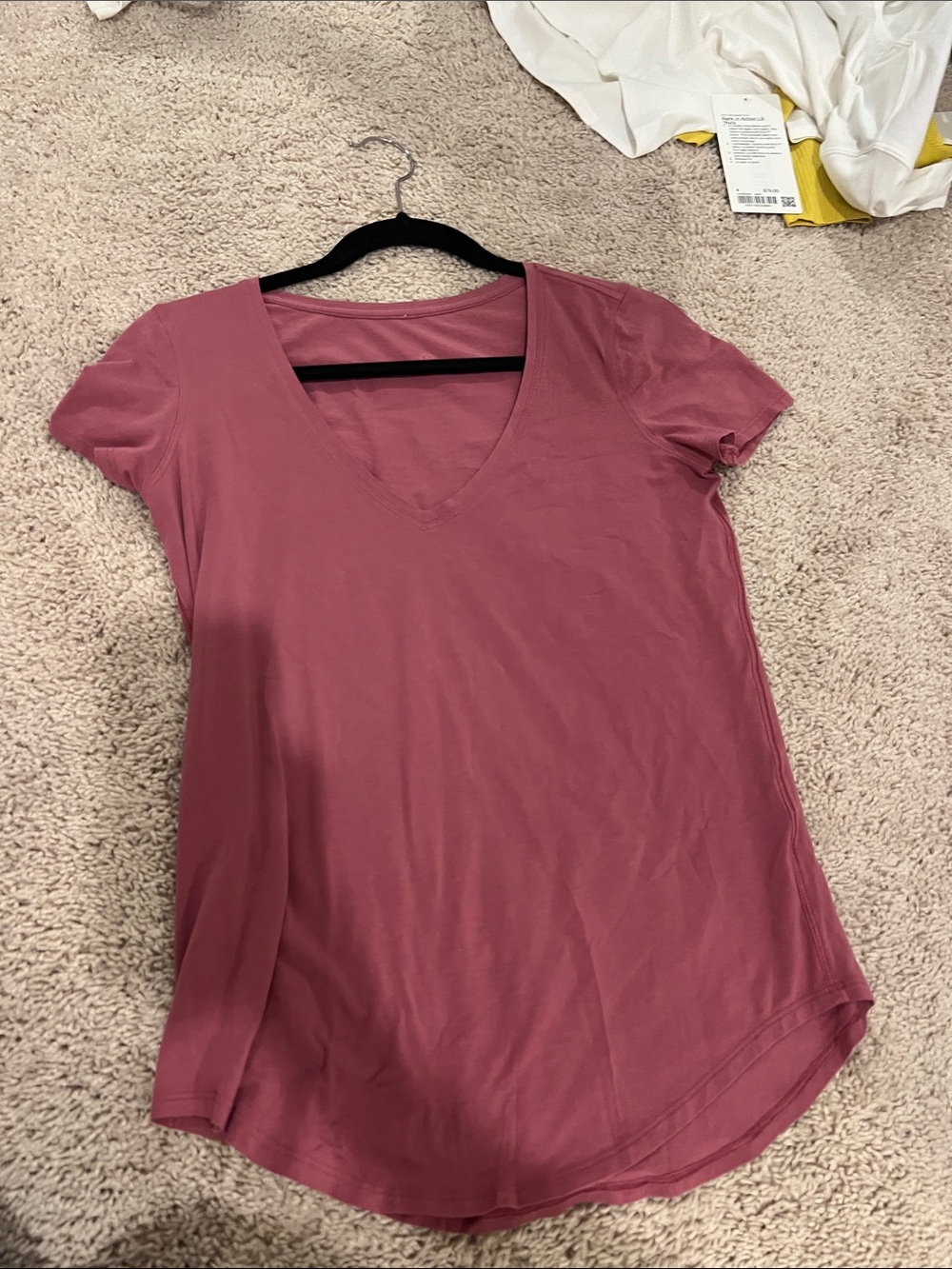 Lululemon love V-Neck Short Sleeve top
